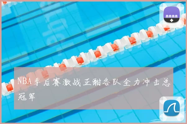 NBA季后赛激战正酣各队全力冲击总冠军