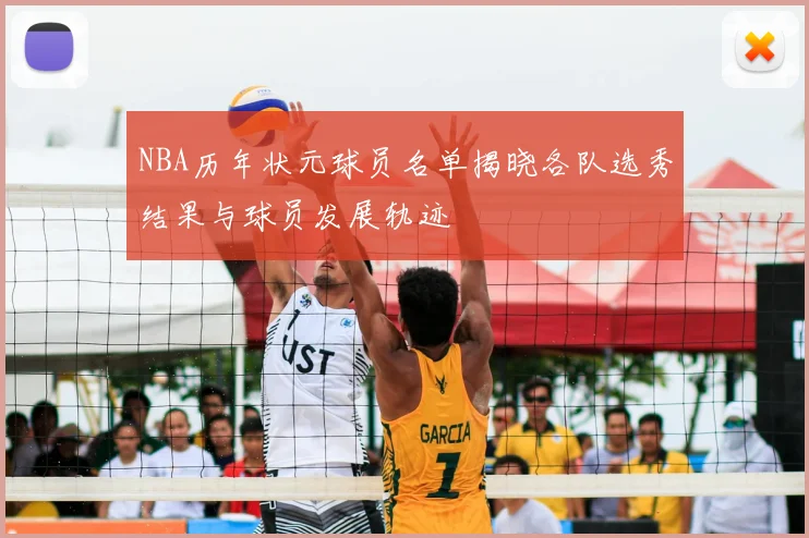 NBA历年状元球员名单揭晓各队选秀结果与球员发展轨迹